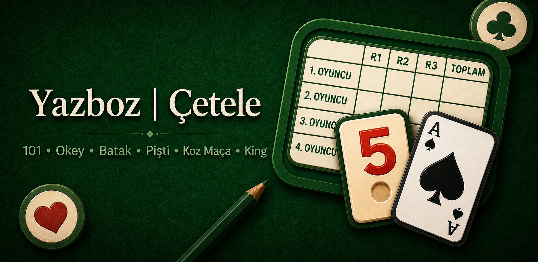 Yazboz Çetele app interface
